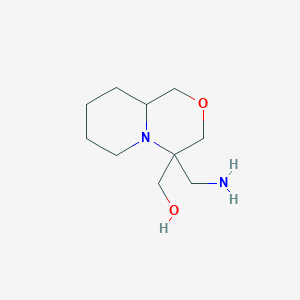 [4-(Aminomethyl)-octahydropyrido[2,1-c]morpholin-4-yl]methanol