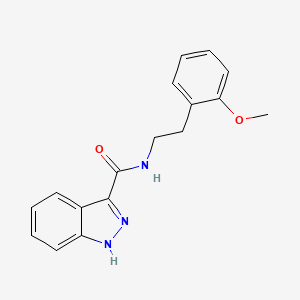 N-(2-methoxyphenethyl)-1H-indazole-3-carboxamide