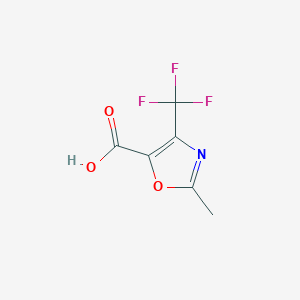 2-Methyl-4-(trifluoromethyl)-1,3-oxazole-5-carboxylic acid