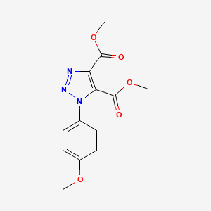 dimethyl 1-(4-methoxyphenyl)-1H-1,2,3-triazole-4,5-dicarboxylate