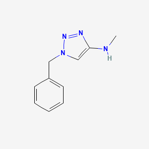 1-benzyl-N-methyltriazol-4-amine