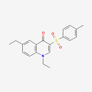 1,6-diethyl-3-tosylquinolin-4(1H)-one