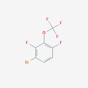 molecular formula C7H2BrF5O B3009858 1-Bromo-2,4-difluoro-3-(trifluoromethoxy)benzene CAS No. 1807187-83-2