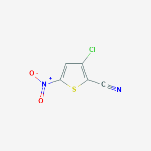 3-Chloro-5-nitrothiophene-2-carbonitrile