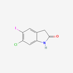 6-Chloro-5-iodoindolin-2-one