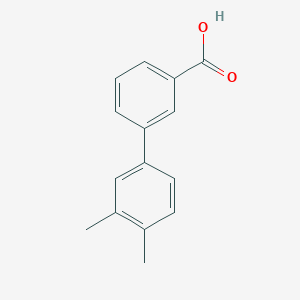 molecular formula C15H14O2 B3010025 3',4'-二甲基联苯-3-羧酸 CAS No. 728919-21-9