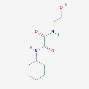 N-cyclohexyl-N'-(2-hydroxyethyl)ethanediamide