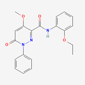 N-(2-ethoxyphenyl)-4-methoxy-6-oxo-1-phenylpyridazine-3-carboxamide