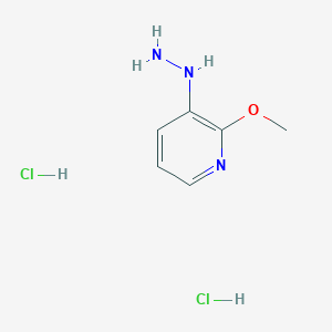 (2-Methoxypyridin-3-yl)hydrazine;dihydrochloride