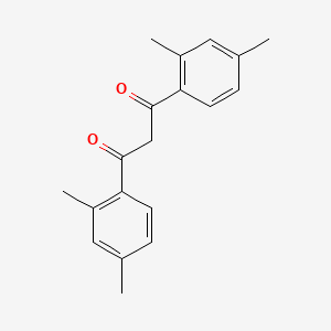molecular formula C19H20O2 B3010370 1,3-Bis(2,4-dimethylphenyl)propane-1,3-dione CAS No. 937602-24-9