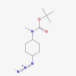 Tert-butyl N-(4-azidocyclohexyl)-N-methylcarbamate