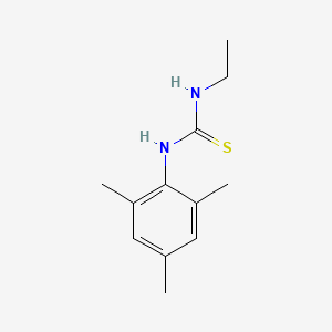 molecular formula C12H18N2S B3010390 1-乙基-3-(2,4,6-三甲基苯基)硫脲 CAS No. 819818-85-4