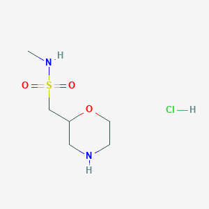 N-methyl-1-(morpholin-2-yl)methanesulfonamide hydrochloride