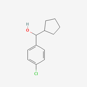 molecular formula C12H15ClO B3010450 (4-Chlorophenyl)(cyclopentyl)methanol CAS No. 2205-00-7