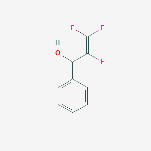 molecular formula C9H7F3O B3010561 2,3,3-三氟-1-苯基丙-2-烯-1-醇 CAS No. 2338-85-4