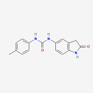 1-(2-Oxoindolin-5-yl)-3-(p-tolyl)urea