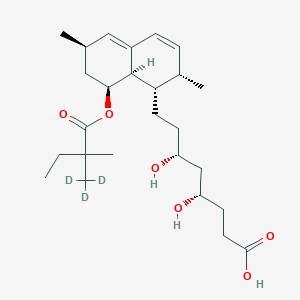 molecular formula C26H42O6 B3010597 Simvastatin acid-d3 CAS No. 1309272-51-2