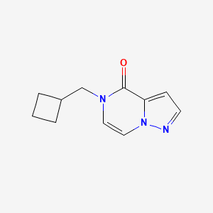 5-(Cyclobutylmethyl)pyrazolo[1,5-a]pyrazin-4-one