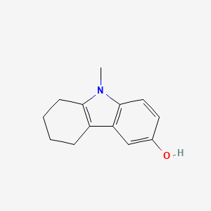 molecular formula C13H15NO B3010689 9-methyl-2,3,4,9-tetrahydro-1H-carbazol-6-ol CAS No. 13314-77-7