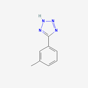 molecular formula C8H8N4 B3010728 5-(m-Tolyl)-1H-tetrazole CAS No. 3441-00-7
