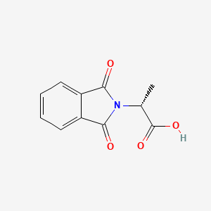 molecular formula C11H9NO4 B3010854 (2R)-2-(1,3-二氧代异吲哚-2-基)丙酸 CAS No. 29588-83-8
