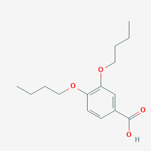 molecular formula C15H22O4 B3010868 3,4-dibutoxybenzoic Acid CAS No. 206536-14-3
