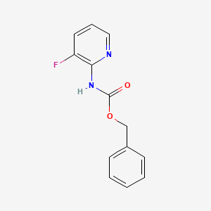 molecular formula C13H11FN2O2 B3010948 benzyl N-(3-fluoropyridin-2-yl)carbamate CAS No. 1260881-31-9