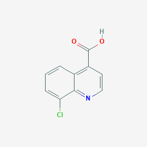 molecular formula C10H6ClNO2 B3011054 8-Chloroquinoline-4-carboxylic acid CAS No. 121490-66-2