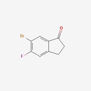 6-Bromo-5-fluoro-2,3-dihydro-1H-inden-1-one