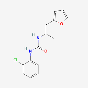 1-(2-Chlorophenyl)-3-(1-(furan-2-yl)propan-2-yl)urea