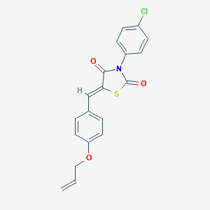 5-[4-(Allyloxy)benzylidene]-3-(4-chlorophenyl)-1,3-thiazolidine-2,4-dione