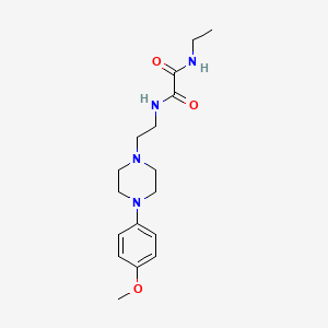 N1-ethyl-N2-(2-(4-(4-methoxyphenyl)piperazin-1-yl)ethyl)oxalamide