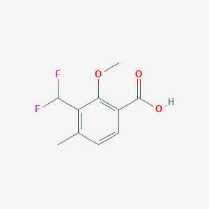 3-(Difluoromethyl)-2-methoxy-4-methylbenzoic acid