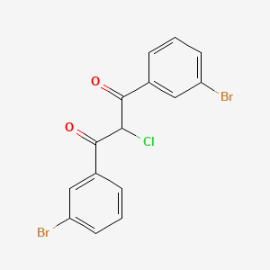 1,3-Bis(3-bromophenyl)-2-chloropropane-1,3-dione