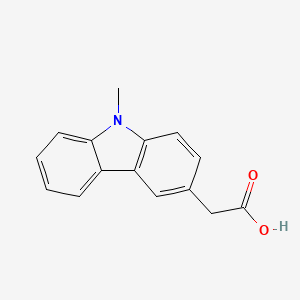 2-(9-methyl-9H-carbazol-3-yl)acetic acid