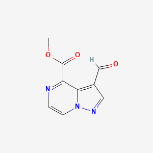Methyl 3-formylpyrazolo[1,5-a]pyrazine-4-carboxylate