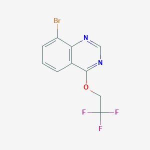 8-Bromo-4-(2,2,2-trifluoroethoxy)quinazoline