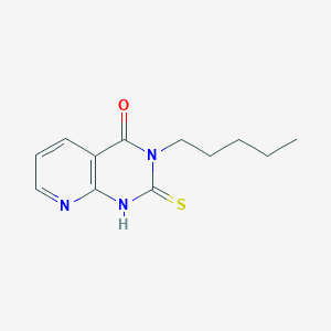 3-pentyl-2-thioxo-2,3-dihydropyrido[2,3-d]pyrimidin-4(1H)-one