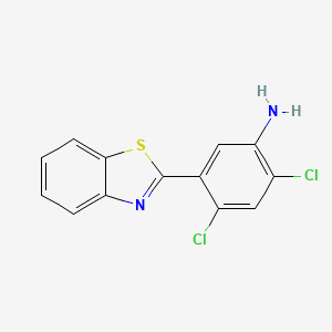 5-(1,3-Benzothiazol-2-yl)-2,4-dichloroaniline