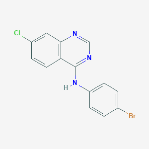 N-(4-bromophenyl)-7-chloroquinazolin-4-amine