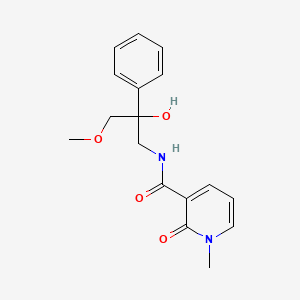 N-(2-hydroxy-3-methoxy-2-phenylpropyl)-1-methyl-2-oxo-1,2-dihydropyridine-3-carboxamide