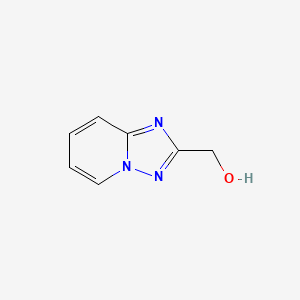 molecular formula C7H7N3O B3011753 [1,2,4]Triazolo[1,5-a]pyridin-2-ylmethanol CAS No. 265643-91-2