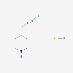 4-Prop-2-ynylpiperidine;hydrochloride