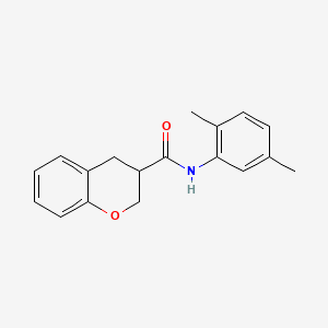 N-(2,5-dimethylphenyl)-3,4-dihydro-2H-chromene-3-carboxamide