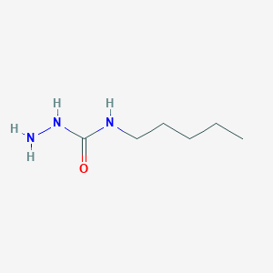 molecular formula C6H15N3O B3011812 1-Amino-3-pentylurea CAS No. 79353-75-6