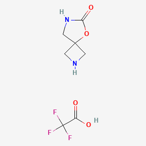 5-Oxa-2,7-diazaspiro[3.4]octan-6-one;2,2,2-trifluoroacetic acid