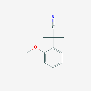 2-(2-Methoxyphenyl)-2-methylpropanenitrile