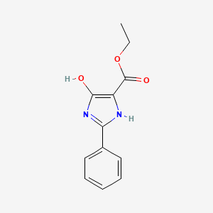 Ethyl 4-hydroxy-2-phenyl-1H-imidazole-5-carboxylate