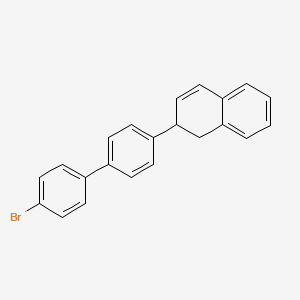 molecular formula C22H17Br B3011993 2-(4'-溴-联苯-4-基)-1,2-二氢萘 CAS No. 861212-65-9