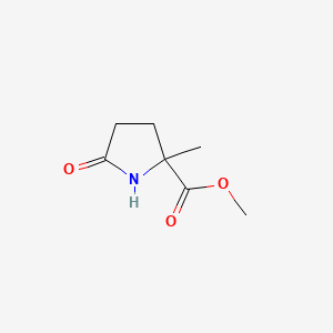 Proline, 2-methyl-5-oxo-, methyl ester